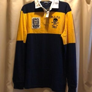 Long sleeve polo shirt